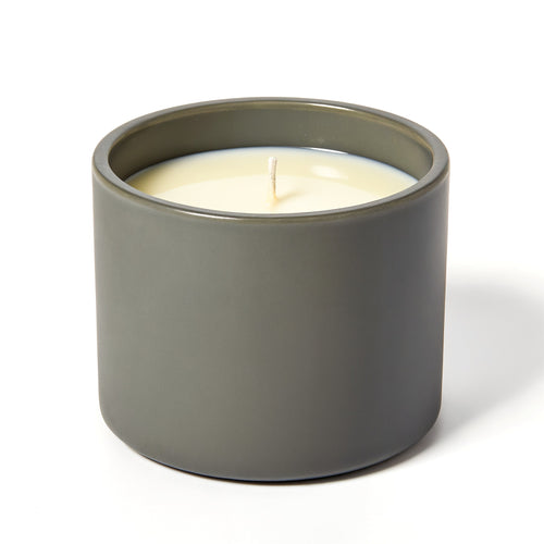 Naldony Bergamot Bliss Soy Candle — side profile showcasing the cylindrical shape