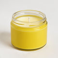 Naldony Lemongrass Soy Candle — side profile showing jar silhouette