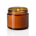Naldony Amber Nights Soy Candle — Side profile showing the sleek cylindrical design