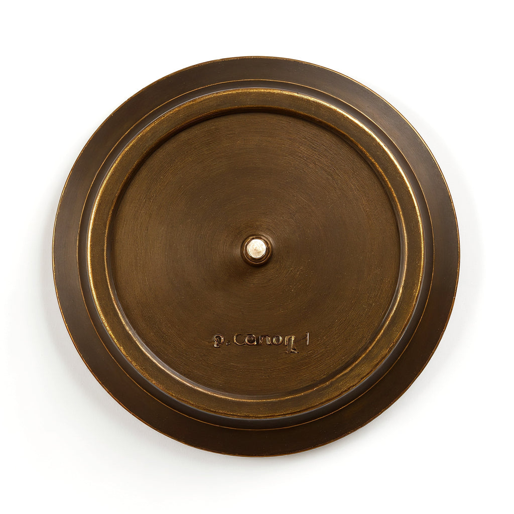 Naldony Patchouli Dream Soy Candle — bottom view showing base and logo placement