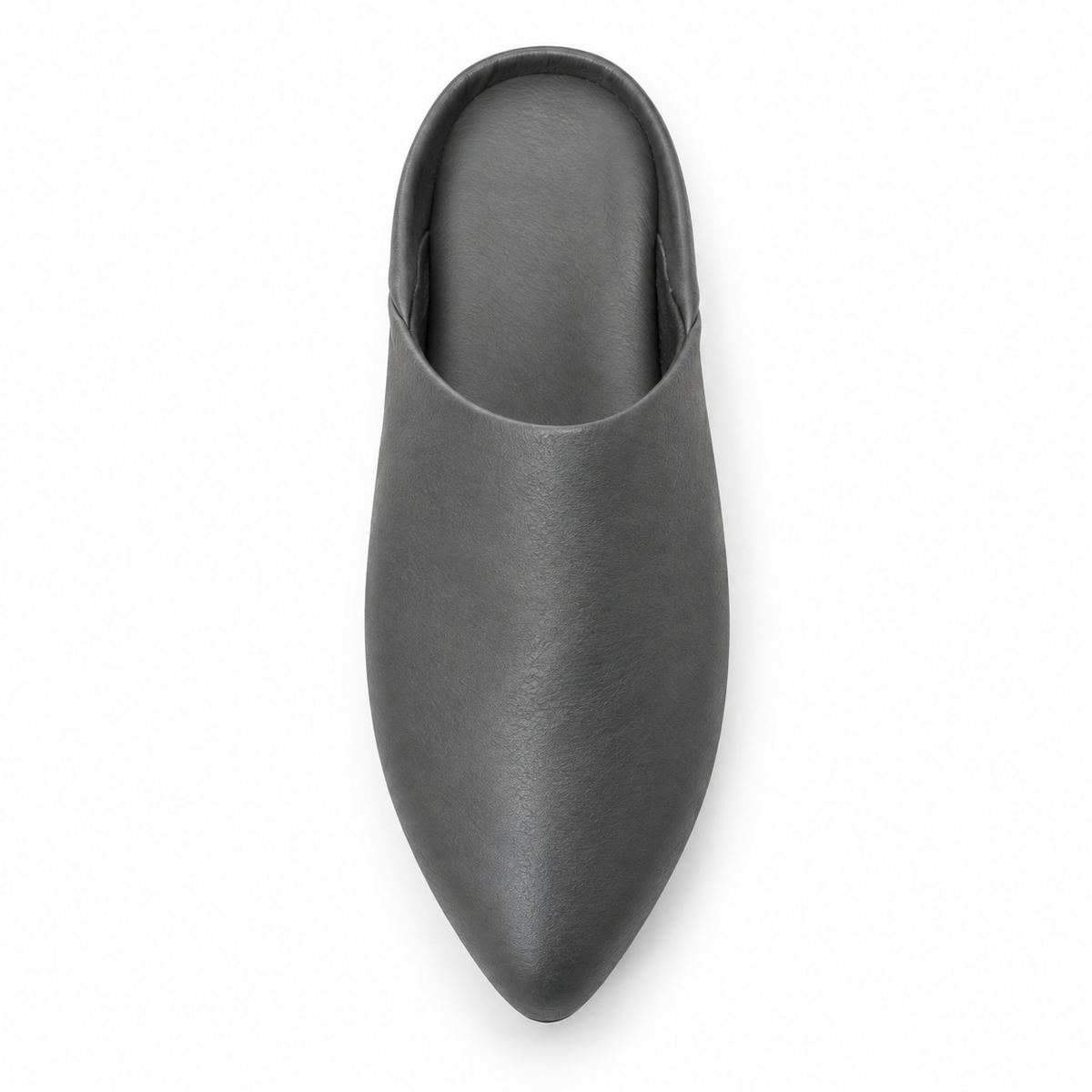 Top view of Naldony grey slipper