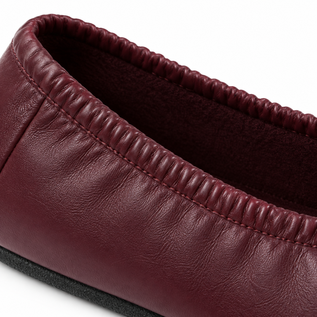 Detail of slip-on design for easy wear