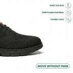 Men's breathable knit trainers with elastic laces