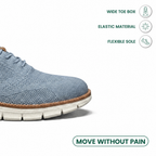 Men's breathable knit trainers with elastic laces