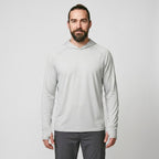 Men's UPF 50+ Sun Hoodie – Lightweight Quick-Dry Hiking & Fishing UV Top with Thumb Loops