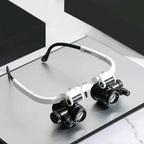 Magnifying glasses with LED light