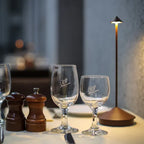 Cordless rechargeable LED table lamp