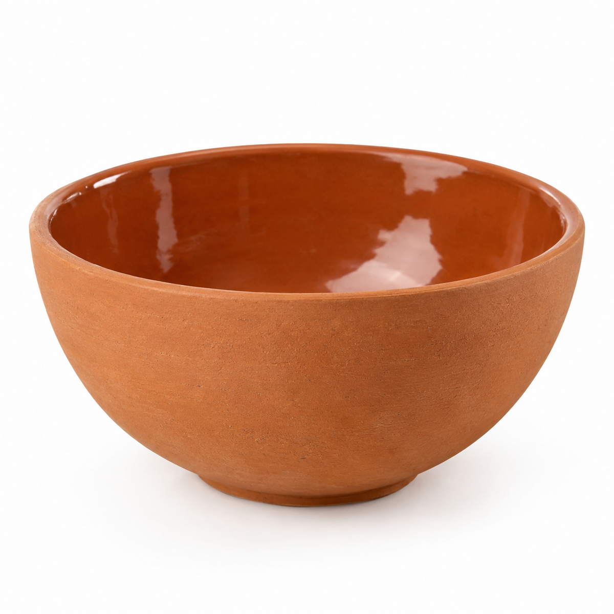 Front view of naldony Terracotta Bowl
