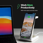 Fast Wireless Charger Dock with Multi‑Device Support