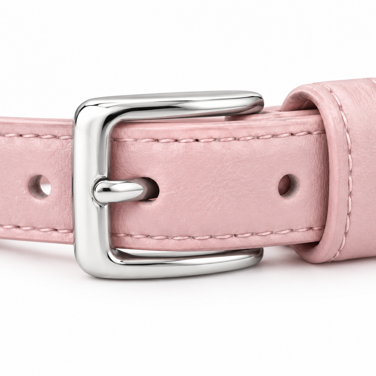 Naldony belt laid flat showing adjustable holes