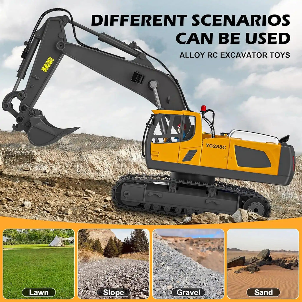 4-Vehicle RC Construction Set