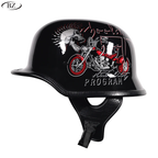 M35 Stahlhelm Retro Half Helmet – DOT & ECE Approved | Naldony