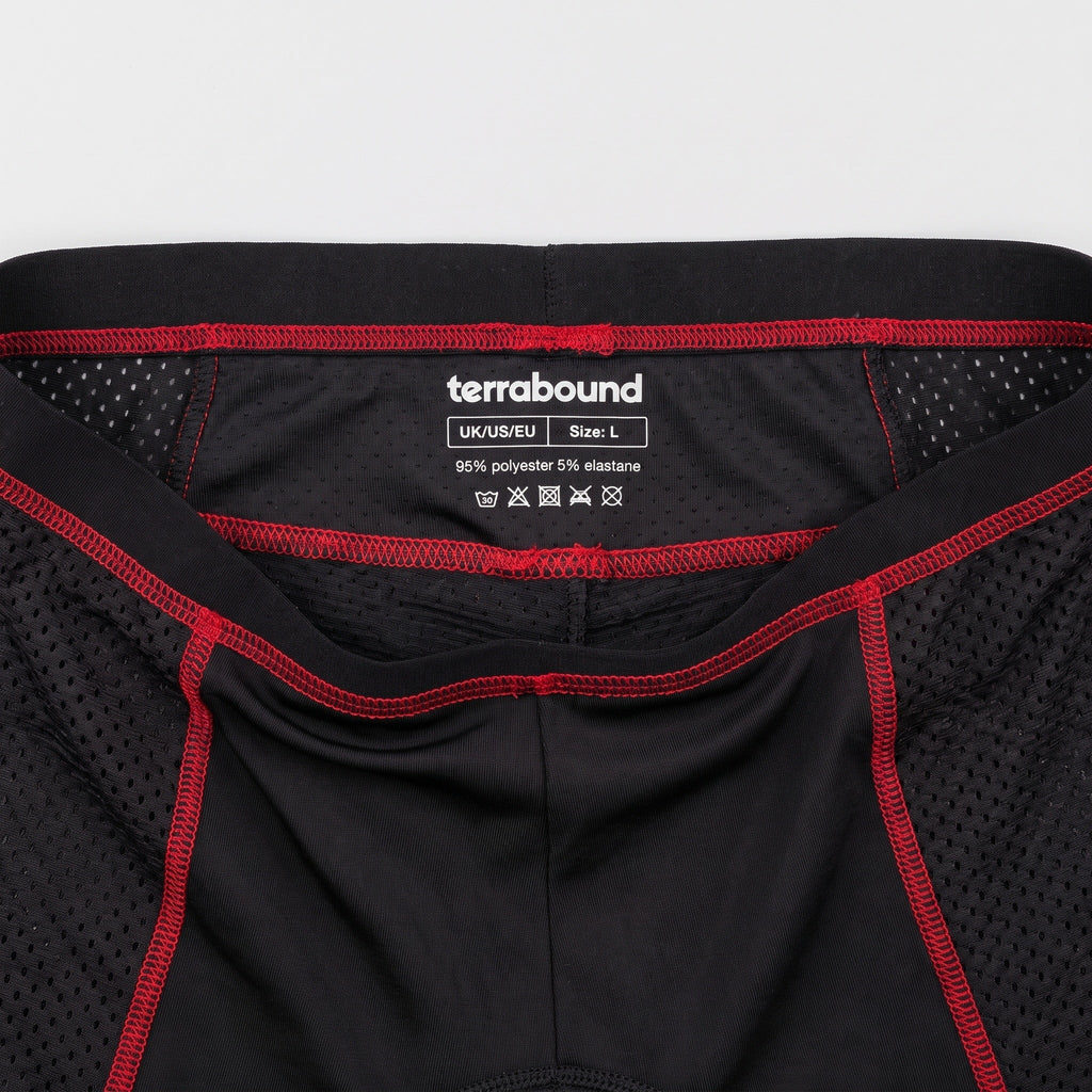 Men's Padded Cycling Undershorts - 5D Gel Pad Support - Breathable Cycling Underwear
