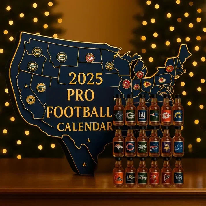 Whisky advent calendar 2025, 24 decorative miniature bottles