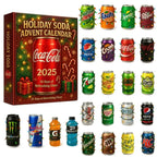 Whisky advent calendar 2025, 24 decorative miniature bottles