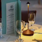 Cordless rechargeable LED table lamp