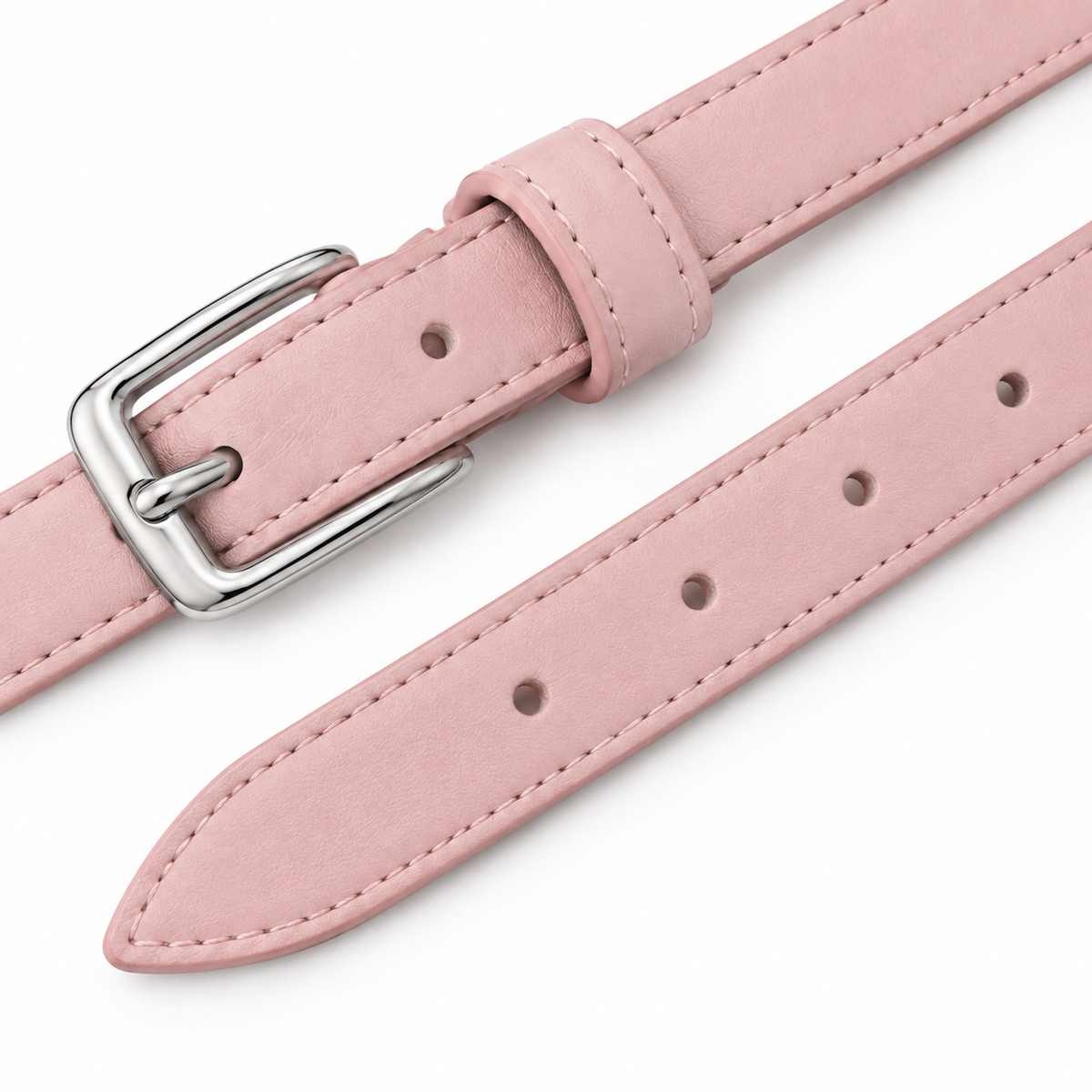 Detailed view of the Naldony belt stitching