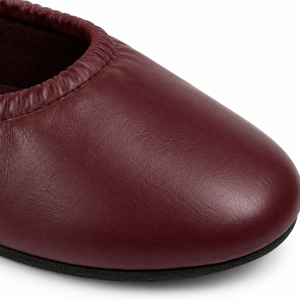 Pair of naldony Women's Burgundy Ballet Flats