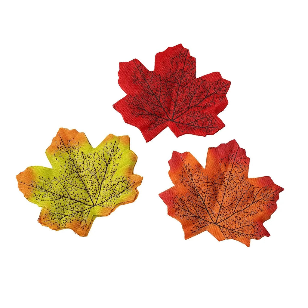Autumn table decorations 50-piece set with pumpkins, leaves, acorns and pine cones