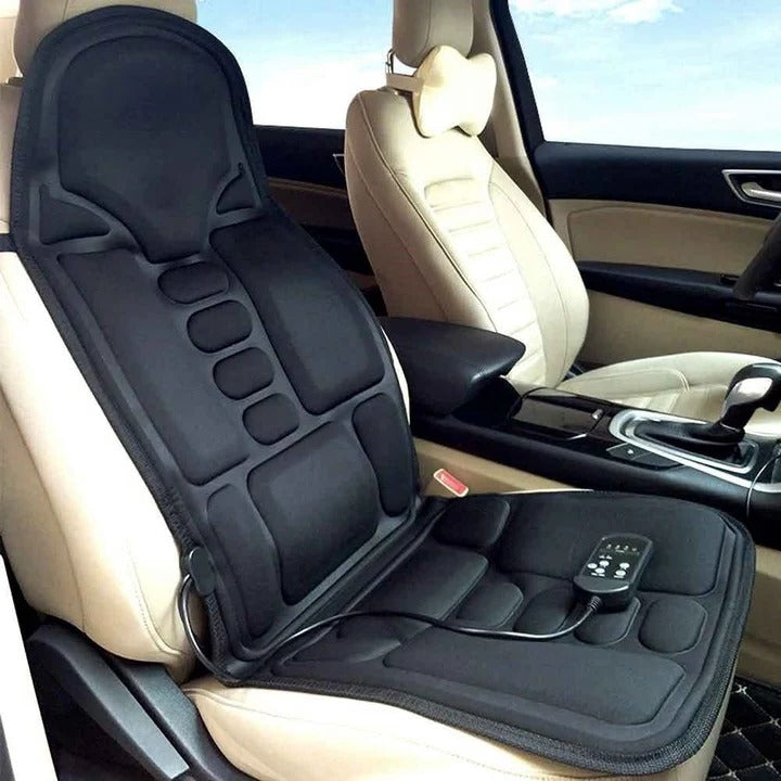 8 Mode Massage Chair Pad With Heated Back Neck Cushion