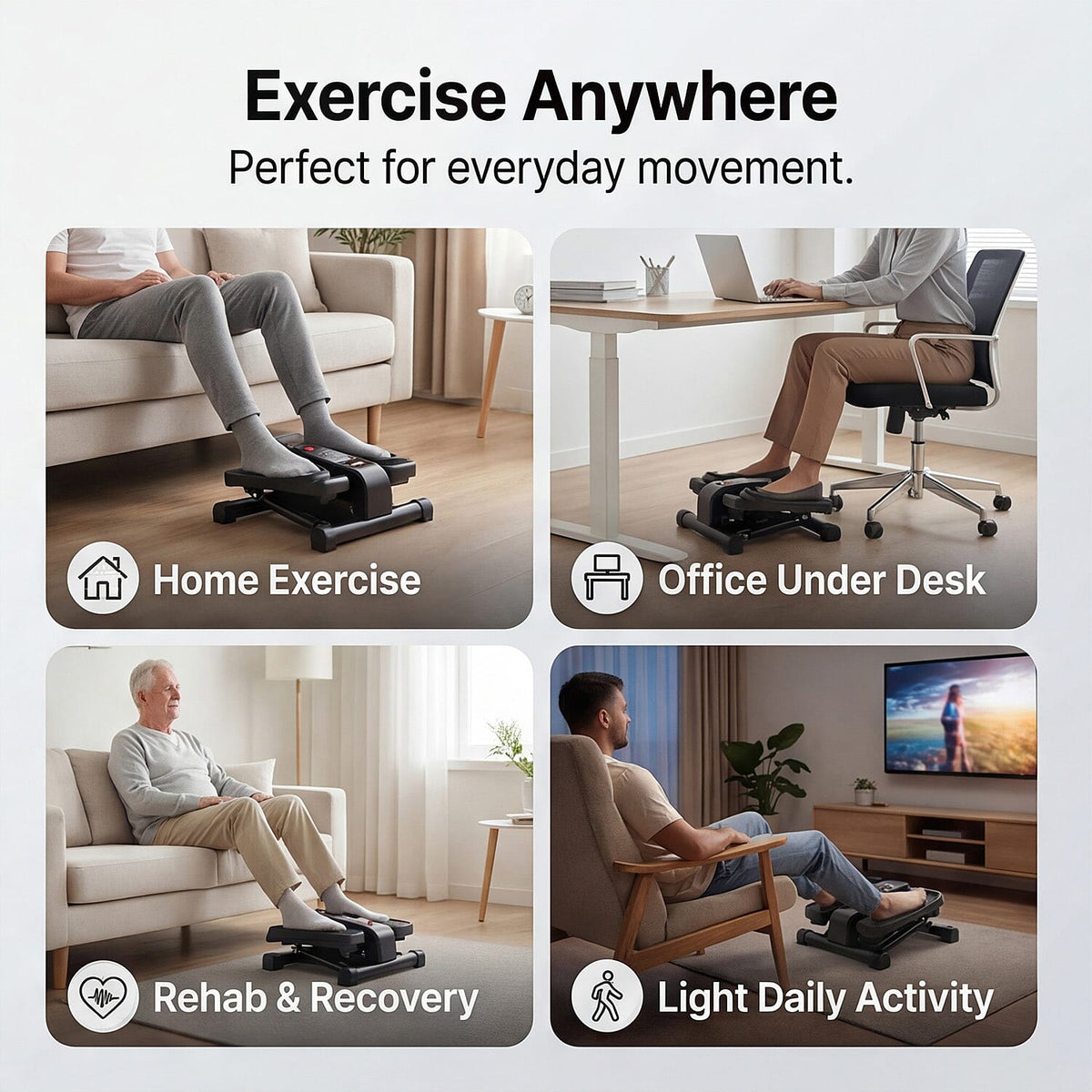 Your Legs Deserve to Feel Strong & Alive Again | Electric Stepper