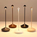 Cordless rechargeable LED table lamp