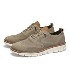 Men's breathable knit trainers with elastic laces