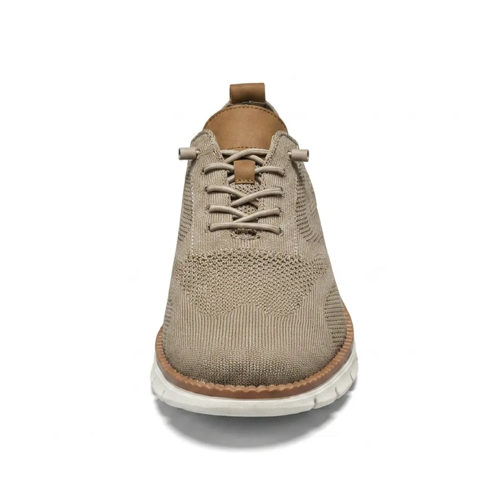 Men's breathable knit trainers with elastic laces