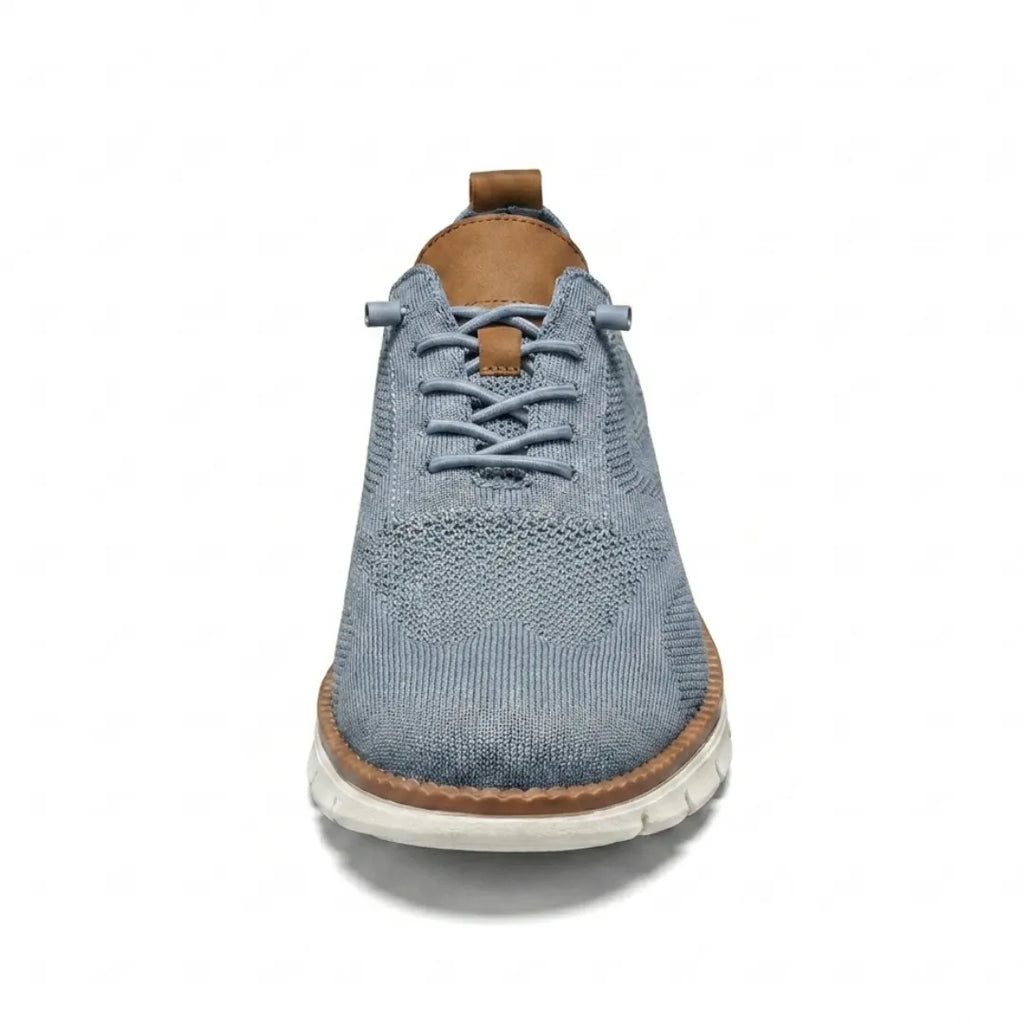Men's breathable knit trainers with elastic laces