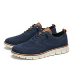 Men's breathable knit trainers with elastic laces