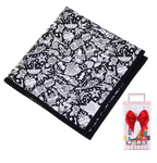 Kids DIY colouring blanket, soft plush fabric, washable & reusable