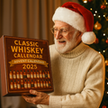 Whisky advent calendar 2025, 24 decorative miniature bottles