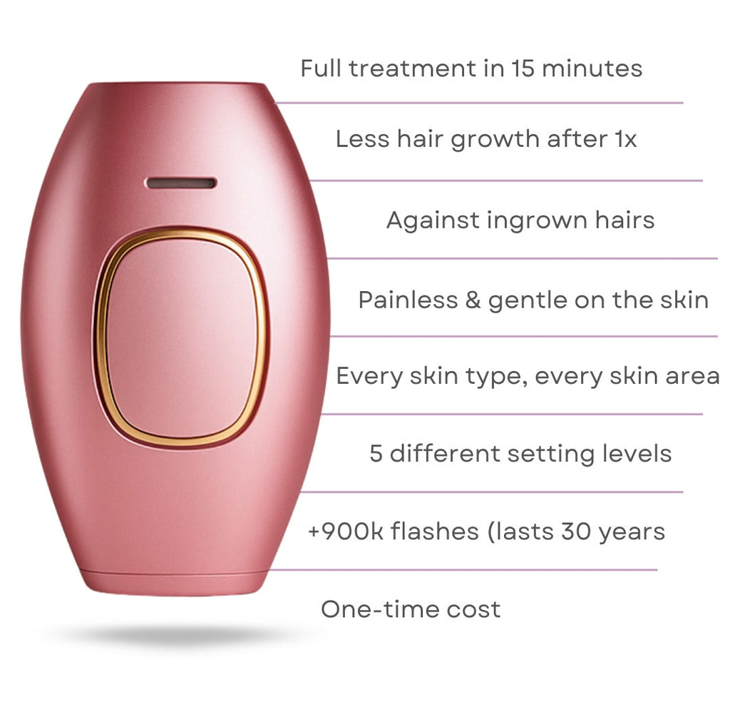 Naldony IPL Hair Remover I The leading laser hair removal for your home