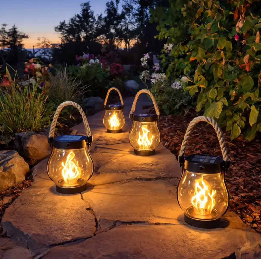 GlowFlame Solar Lantern That Turns Darkness Into Magic