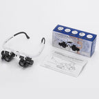 Magnifying glasses with LED light