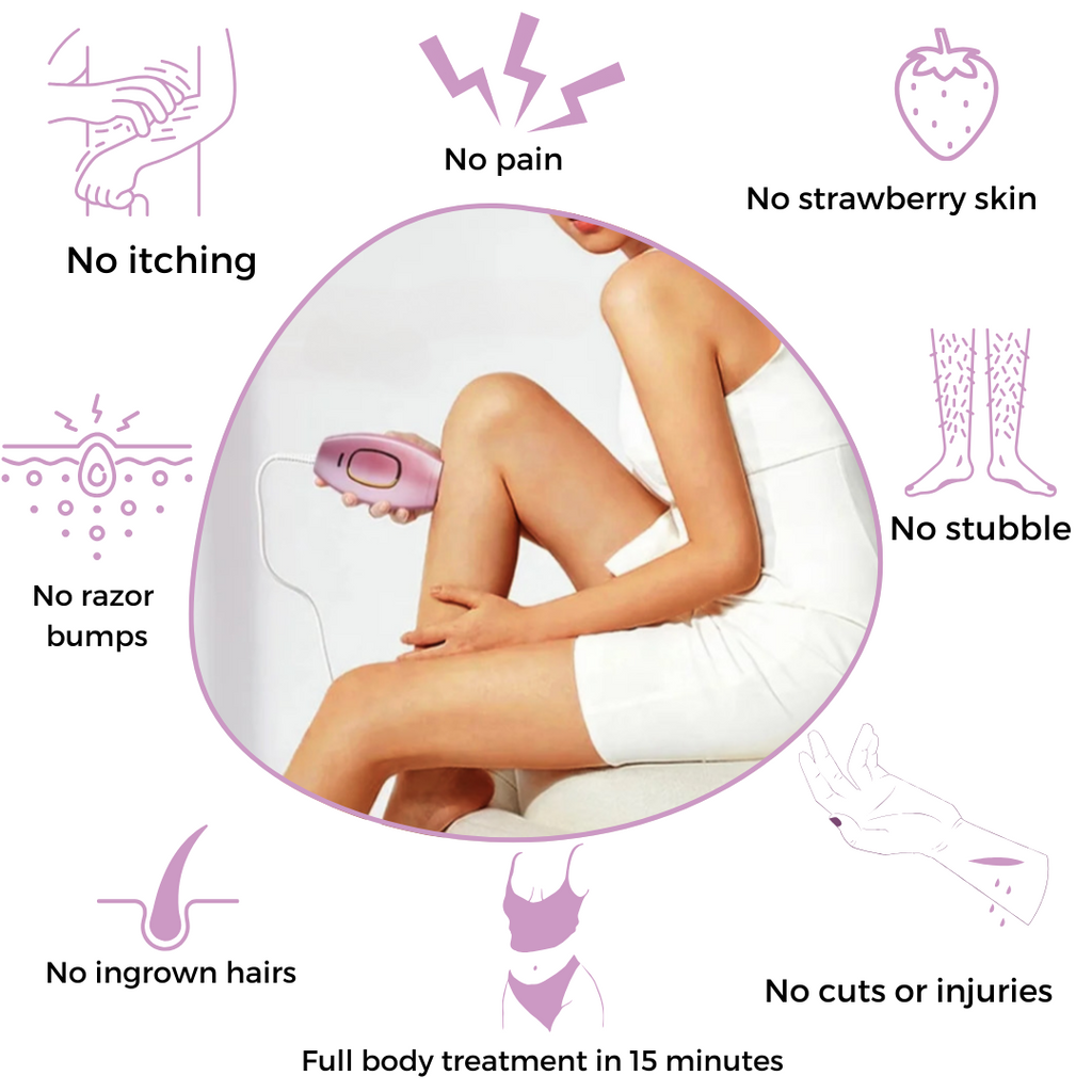 Naldony IPL Hair Remover I The leading laser hair removal for your home