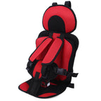 Portable fabric car seat with 5-point harness