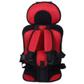 Portable fabric car seat with 5-point harness