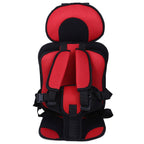 Portable fabric car seat with 5-point harness