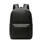 Leather laptop backpack, premium leather, fits 15" laptop, padded straps