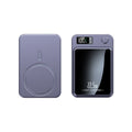 Magnetic wireless power bank with LED display