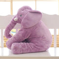 Large elephant soft toy, plush cushion for children