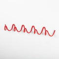 Wave-shaped iron wall mounted coat rack with 3 or 5 hooks