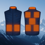 Unisex USB heated gilet with 3 heat levels