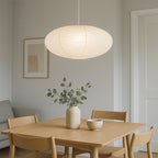 Wysalune | Japanese Wabi-Sabi Cotton Paper Pendant Light