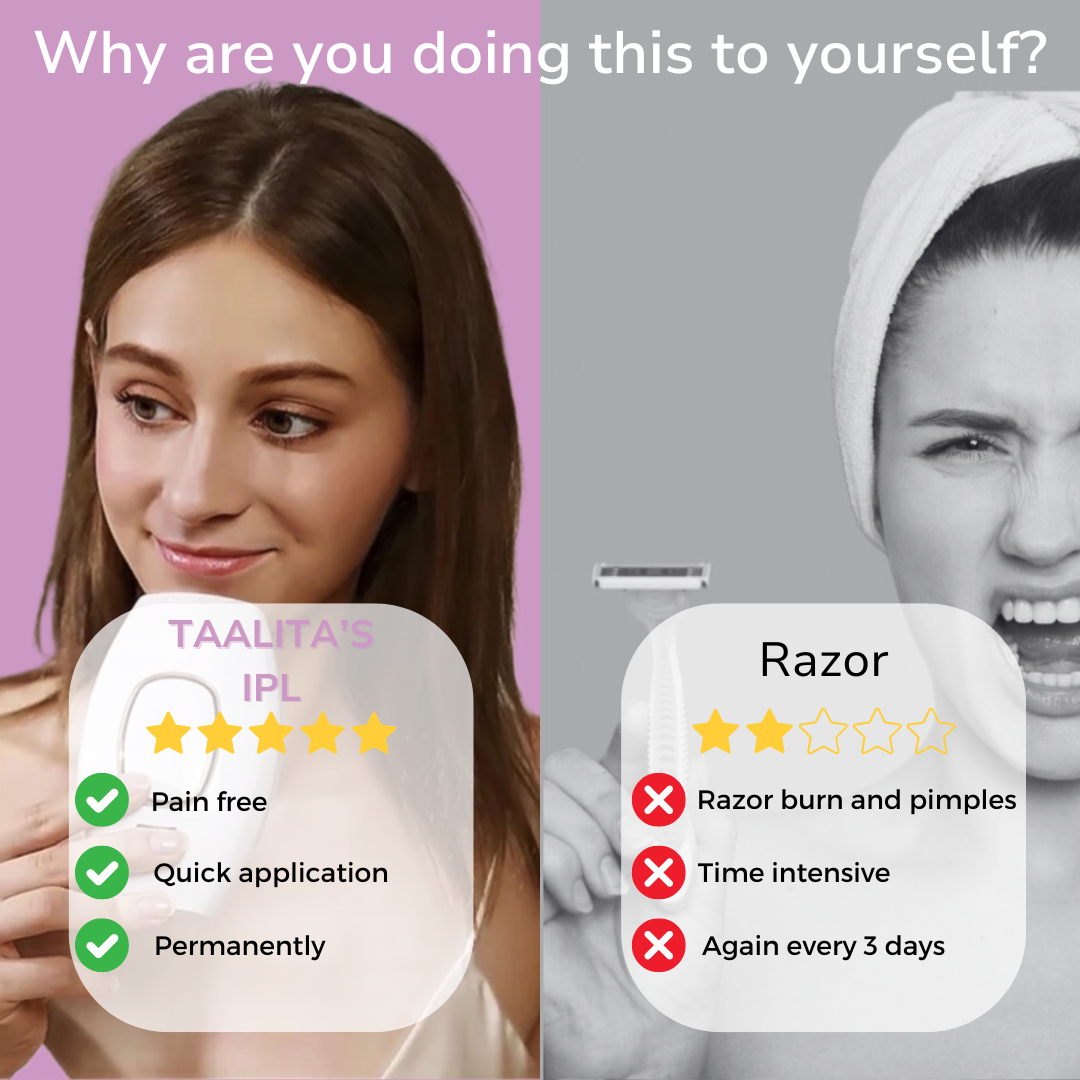 Naldony IPL Hair Remover I The leading laser hair removal for your home