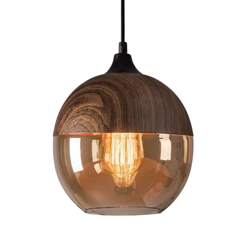 Arven Scandinavian Wooden Pendant Light – Timeless Nordic Design with Warm Glow