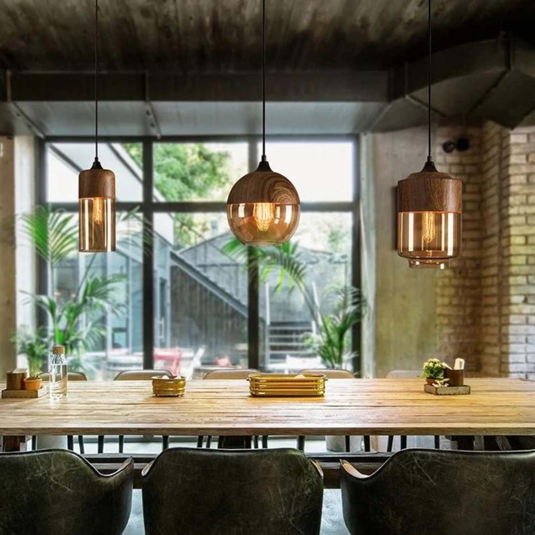 Arven Scandinavian Wooden Pendant Light – Timeless Nordic Design with Warm Glow