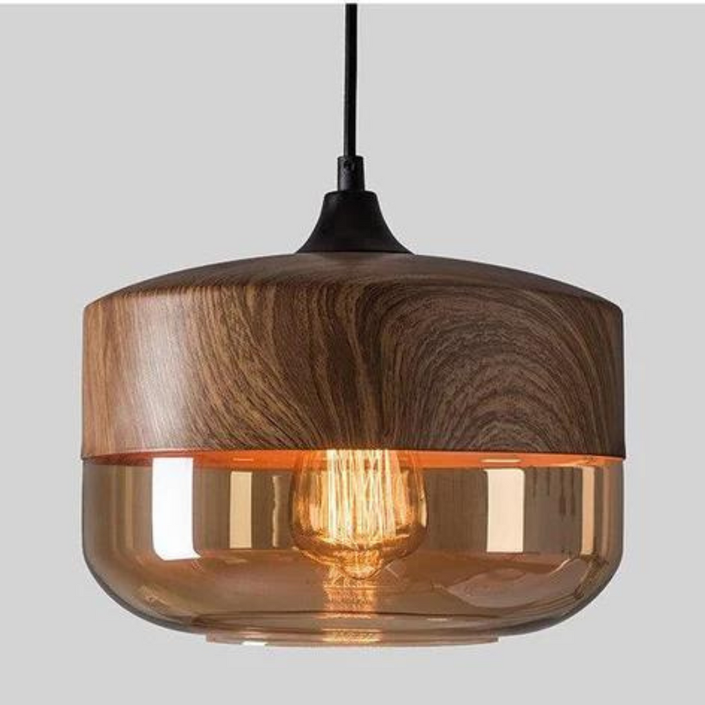 Arven Scandinavian Wooden Pendant Light – Timeless Nordic Design with Warm Glow