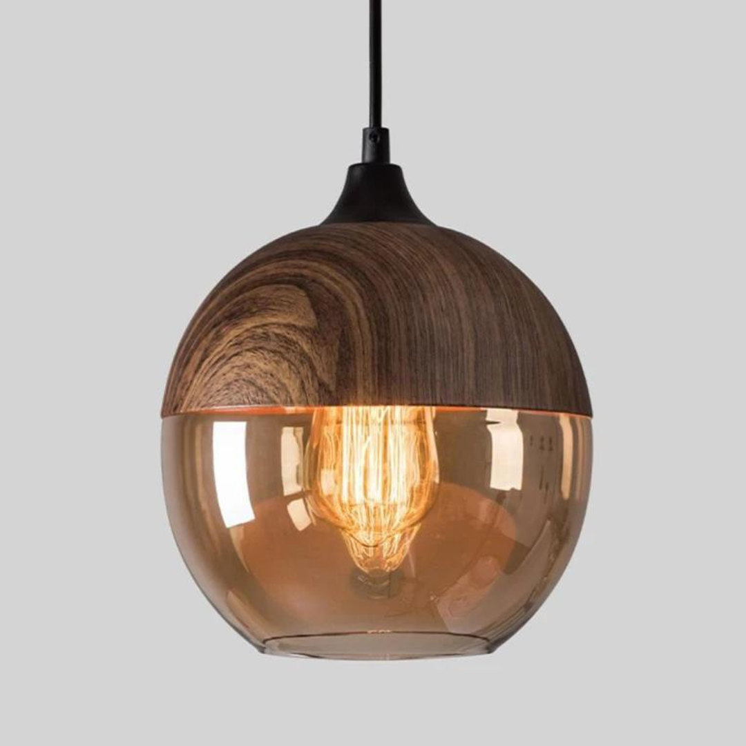 Arven Scandinavian Wooden Pendant Light – Timeless Nordic Design with Warm Glow